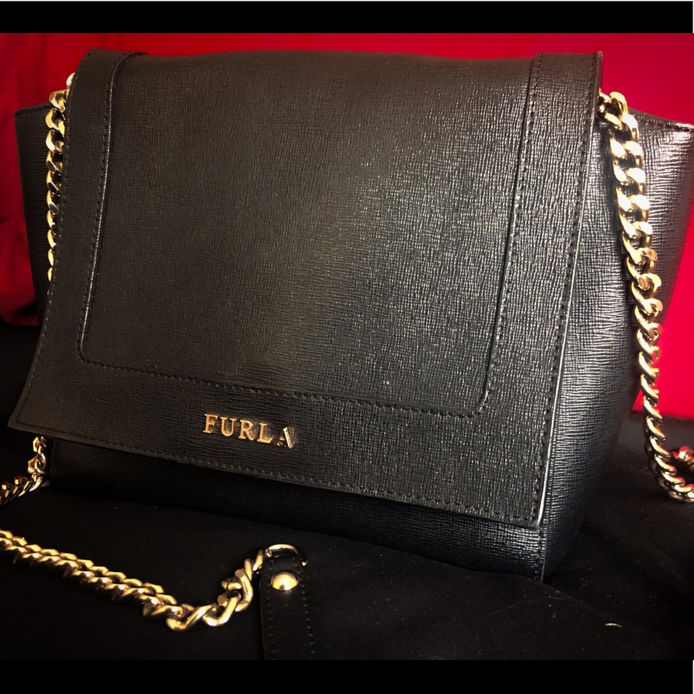 Black FURLA handbag